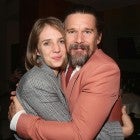 Maya Hawke and Ethan Hawke in January 2019