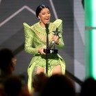 Cardi B accepts the Album of the Year award for 'Invasion of Privacy'