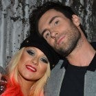 Adam Levine and Christina Aguillera