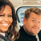 Michelle Obama and James Corden