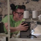 'Project Runway' designer Hester Sunshine accidentally sews through her finger.