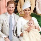 Prince Harry Meghan Markle Archie Christening