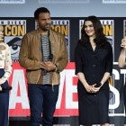 black widow cast comic-con