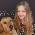Amanda Seyfried with movie dog