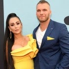 Jenni 'JWoww' Farley and boyfriend Zack Clayton Carpinello at the 2019 MTV VMAs