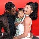 Travis Scott, Stormi and Kylie Jenner