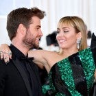 Liam Hemsworth and Miley Cyrus at 2019 met gala