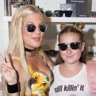 Tori Spelling and daughter at Backstage Creations Celebrity Retreat At Teen Choice 2019