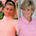 Hailey Bieber and Princess Diana