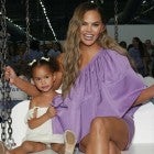 Luna and Chrissy Teigen