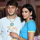 Dua Lipa and Anwar Hadid at Marc Jacobs Runway Show During New York Fashion Week