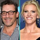 Jon Hamm and Lindsay Shookus