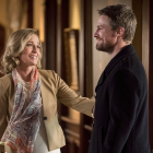 Arrow: Susanna Thompson and Stephen Amell