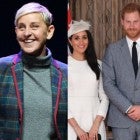 Ellen DeGeneres, Meghan Markle, and Prince Harry