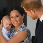 Meghan Markle and Prince Harry Bring a Ginger Archie to Meet Archbishop Desmond Tutu