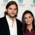 Ashton Kutcher and Demi Moore