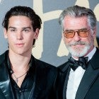 Paris and Pierce Brosnan