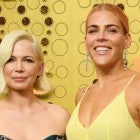Busy Philips and Michelle Williams at Emmys