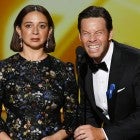 Maya Rudolph and Ike Barinholtz onstage during the 71st Emmy Awards 