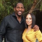 Ray Lewis and Cheryl Burke