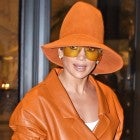 Jennifer Lopez giant orange hat 1280