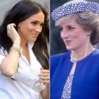 Meghan Markle and Princess Diana