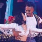 Rashad Jennings and Cheryl Burke on DWTS