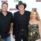 Blake Shelton, Trace Adkins, Victoria Pratt