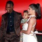 Travis Scott, Stormi Webster, Kylie Jenner