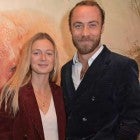 James Middleton and Alizee Thevenet at a London movie premiere on Oct. 17.