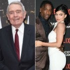 Dan Rather, Travis Scott, and Kylie Jenner