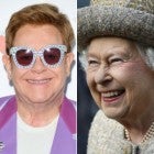 Elton John and Queen Elizabeth