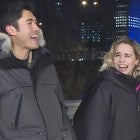 Behind the Scenes of ‘Last Christmas’ With Emilia Clarke and Henry Golding