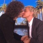 Howard Stern Gives Ellen DeGeneres a Kiss Before Remarrying Wife Beth Stern