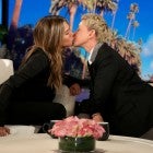 Jennifer Aniston and Ellen DeGeneres
