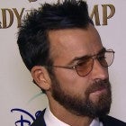 Watch Justin Theroux's Dog Take Over the 'Lady and the Tramp' Premiere!