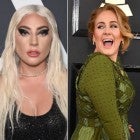 Lady Gaga and Adele