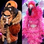 The Rottweiler, The Leopard, The Flamingo and The Flower from 'The Masked Singer'