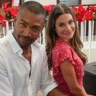 Charles Michael Davis and Lea Michele