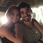 Alan Bersten and Hannah Brown