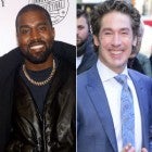 Kanye West and Joel Osteen