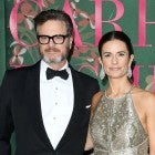 Colin Firth and Livia Giuggioli
