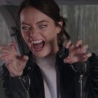 'Zombieland: Double Tap' Bloopers! Emma Stone Can't Stop Cracking Up (Exclusive)