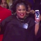Lizzo seemed to having the time of her life at Sunday night’s Laker game.   