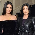 Kim and Kourtney Kardashian