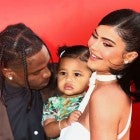 Travis Scott, Stormi, Kylie Jenner
