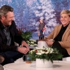 Blake Shelton and Ellen DeGeneres