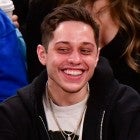 pete davidson at knicks game