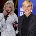 Dolly Parton and Ellen DeGeneres