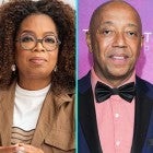 Oprah Winfrey and Russell Simmons